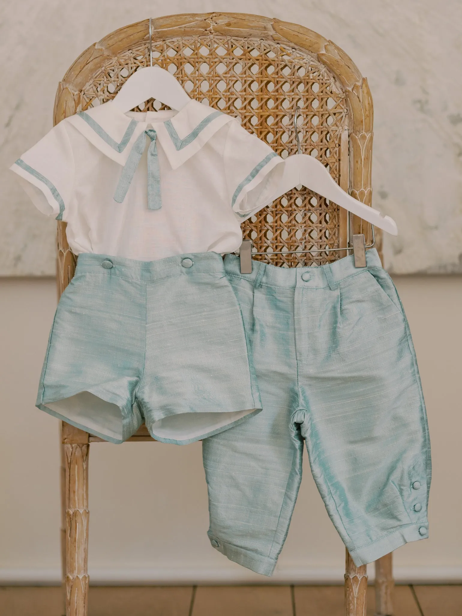 Sage Green Lupino Silk Boy Knickerbocker