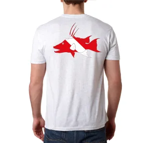 Siesta Key, Florida Hogfish Diver Soft Tee