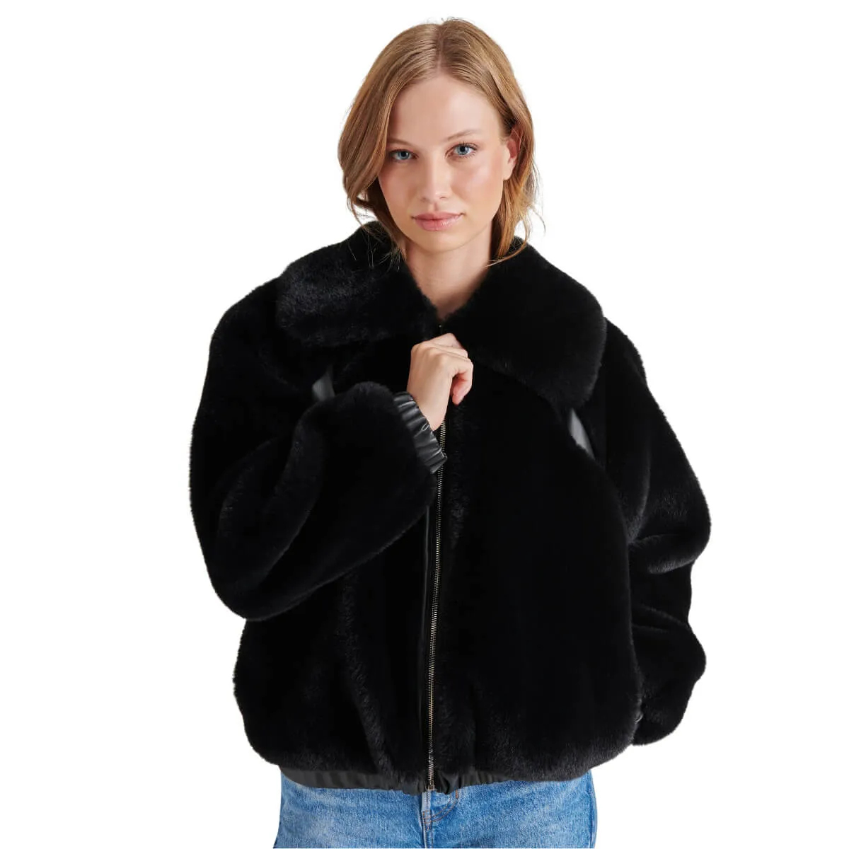 Steve Madden Zephrine Faux Fur Jacket