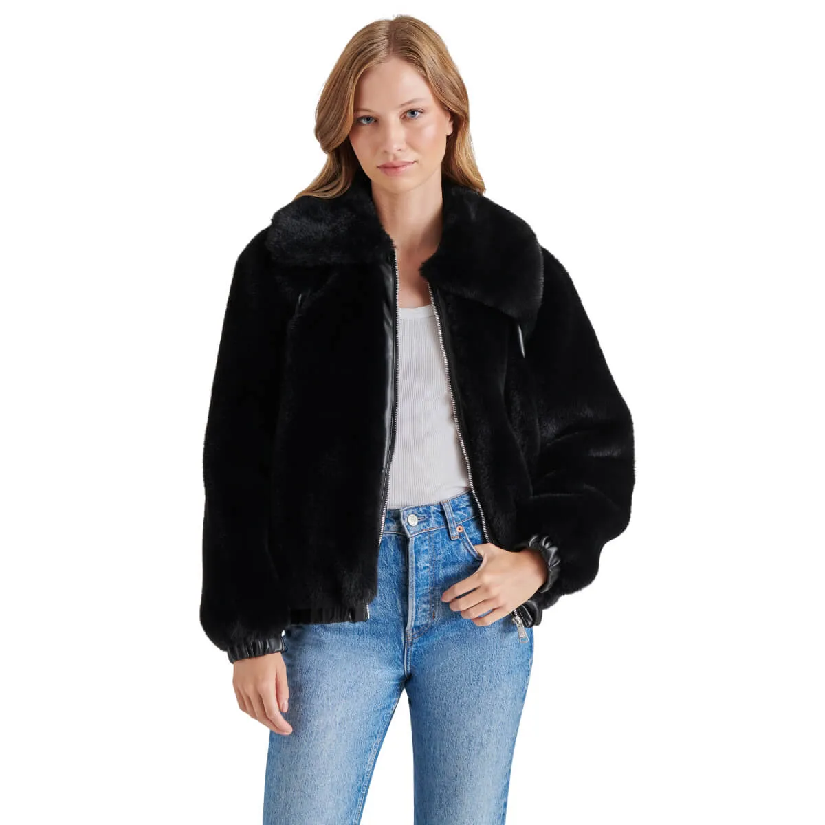 Steve Madden Zephrine Faux Fur Jacket