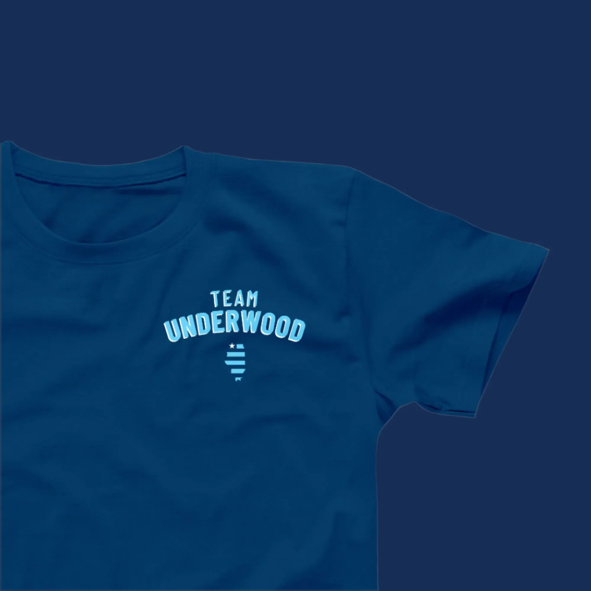 Team Underwood Navy Tee