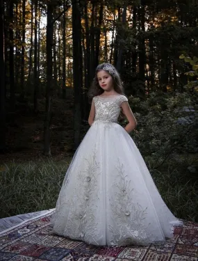 The Paris - Chic & Timeless Girl's Princess Dress