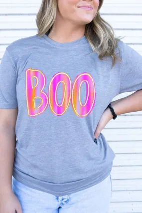 Watercolor Boo Adult Soft-Tek Blend T-Shirt